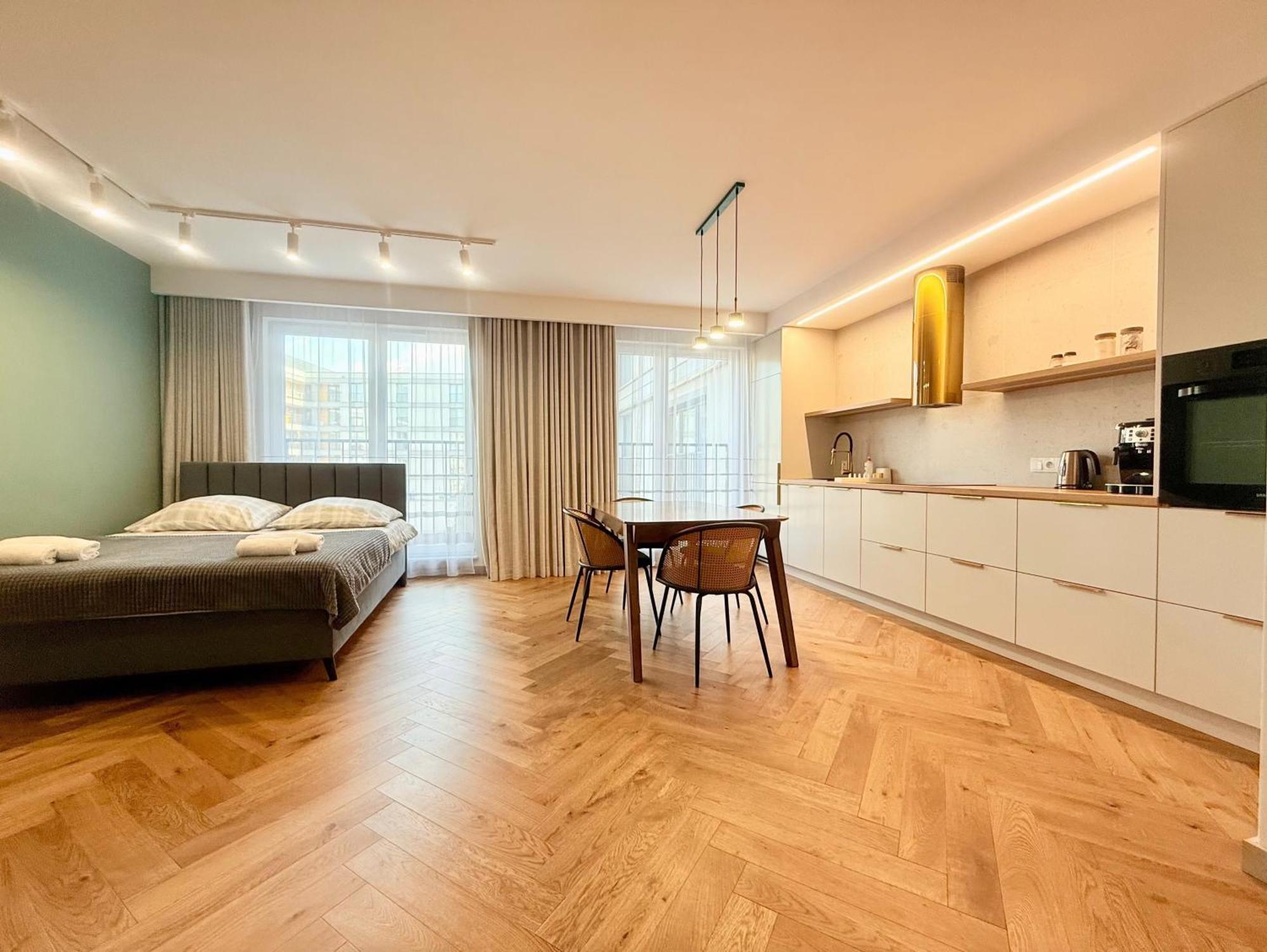 Boulevard Kazimierz Apartment Free Parking คราคูฟ ภายนอก รูปภาพ